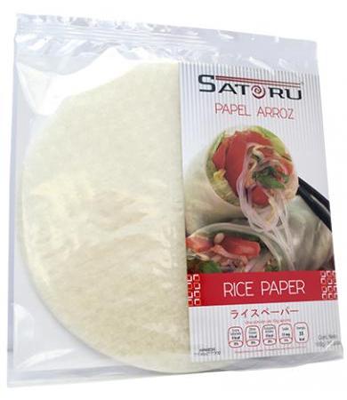 Satoru Papel de Arroz, Característico a papel arroz, 10 piezas :  : Hogar y Cocina