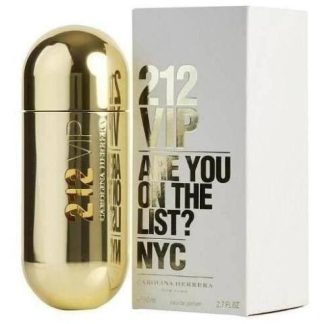 212 VIP DAMA 80 ML CAROLINA HERRERA SPRAY - PERFUME ORIGINAL