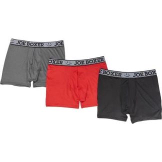 3 PACK MICROFIBRA BASICOS BOXER BIKER MULTICOLOR JOE BOXER