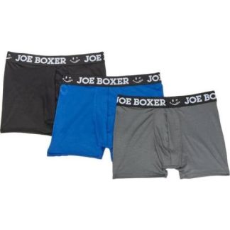 3 PACK MICROFIBRA BASICOS BOXER BIKER MULTICOLOR JOE BOXER