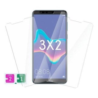 3X2 MICA CRISTAL TEMPLADO 9H HUAWEI Y9 2018 FLA-LX3 FLA-L22