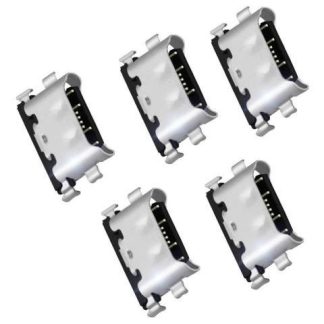 5 PIEZAS PIN DE CARGA COMPATIBLE CON SAMSUNG A70 A705