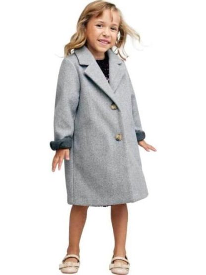 ABRIGO BASICO GRIS HUMO HOLLY LAND KIDS - Image 2