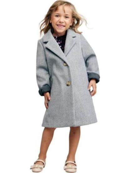 ABRIGO BASICO GRIS HUMO HOLLY LAND KIDS - Image 3