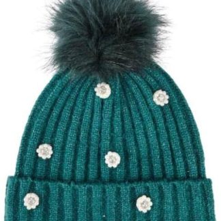 ACCESORIO INVERNAL GORRO BOINA HOLLY LAND 2410 VERDE ESMERALDA HOLLY LAND
