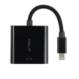 ACTECK ADAPTADOR MINI DISPLAYPORT MACHO - HDMI HEMBRA NEGRO
