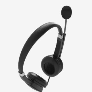 ACTECK AUDIFONOS CON MICROFONO CENTRIC PRO HP640 ALAMBRICO 2 METROS USB NEGRO