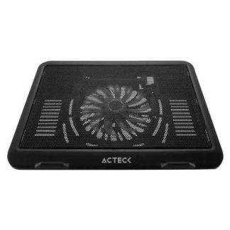 ACTECK BASE ENFRIADORA AC-929080 PARA LAPTOP 15 CON 1 VENTILADOR 1000RPM NEGRO