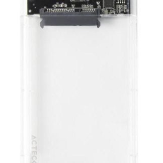 ACTECK GABINETE DE DISCO DURO ARMOR CLEAR HC430 2.5 SATA MICRO-USB B USB 3.0 TRANSPARENTE