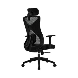 ACTECK SILLA EJECUTIVA FLOE PRO EC737 RESPALDO DE MALLA REPOSABRAZOS NEGRO