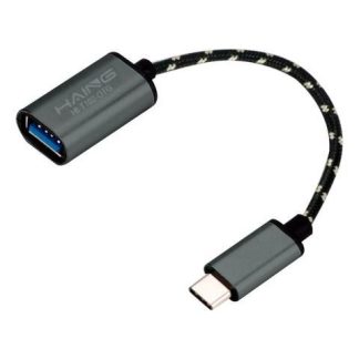 ADAPTADOR OTG TIPO C A USB CABLE MEMORIAS DATOS USB A USB-C
