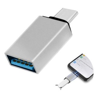 ADAPTADOR OTG USB HEMBRA A USB TIPO C MEMORIA SMARTPHONE