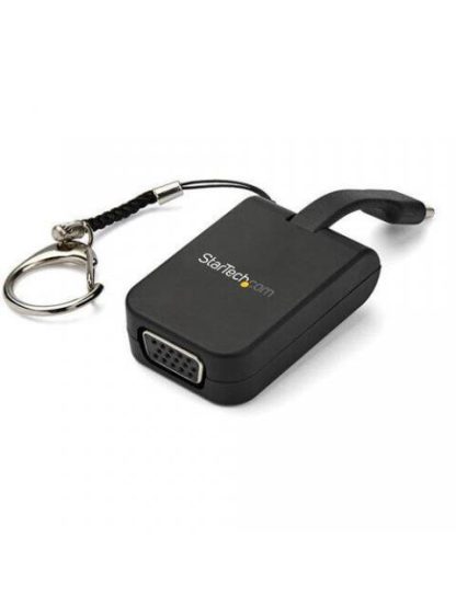 STARTECH  ADAPTADOR PORTATIL USB C MACHO - VGA HEMBRA NEGRO - Image 2