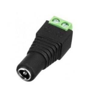 ADAPTADOR TIPO JACK BROBOTIX 170120 DC HEMBRA NEGRO COBRE