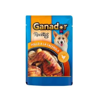 ALIMENTO PARA PERRO GANADOR POLLO A LA CACEROLA 100 GR