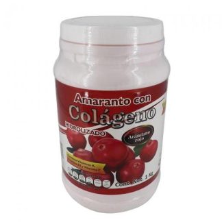 AMARANTO C COLAGENO HIDROL. +PROTEINA SABOR MANZANA 1 KG MIEL SALUD Y VIDA