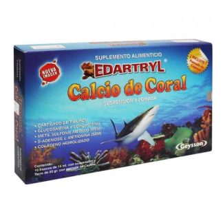 AMP. EDARTRYL CALCIO DE CORAL C 10 SUSPENSION Y POMADA CARTILAGO GEYSSON
