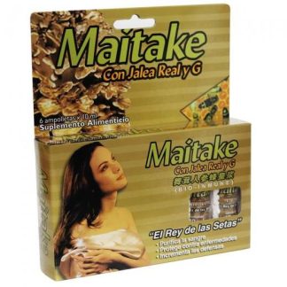 AMP. MAITAKE CON JALEA REAL Y G. C 6 (10ML C U) NATURAL SYSTEM