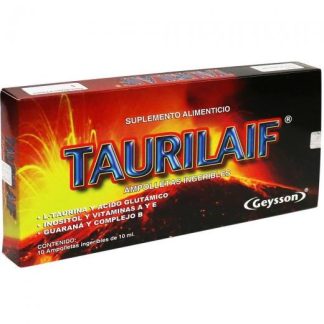 AMP. TAURILAIF C 10 L-TAURINA Y ACIDO GLUTAMICOINOSITOL Y VIT A Y GEYSSON