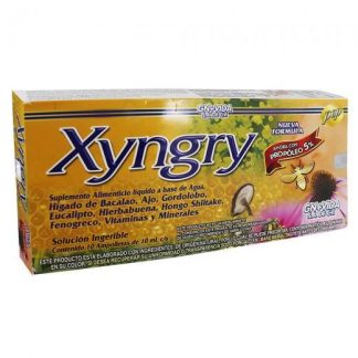 AMP. XYNGRY C 10 C HIGADO DE BACALAOAJOGORDOLOBOEUCALIPTOHIERBABU GN+VIDA