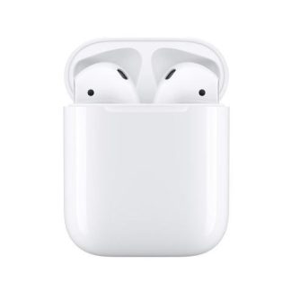 APPLE AIRPODS (2DA. GENERACION) INALAMBRICO BLUETOOTH BLANCO - INCLUYE ESTUCHE DE CARGA ALAMBRICO