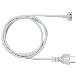 APPLE CABLE DE PODER NEMA 5-15P MACHO - ANGULAR MACHO 1.2 METROS BLANCO PARA MACBOOK