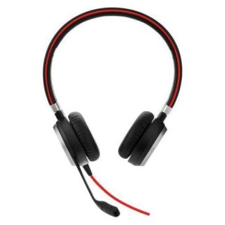 AUDIFONOS JABRA EVOLVE 40 MS STERIO ALAMBRICO USB 3.5MM USB NEGERO 6399-823-109