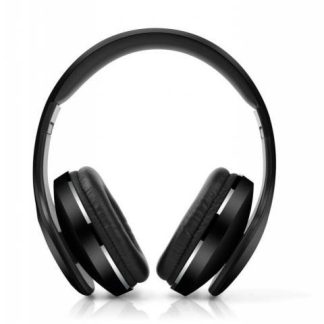 NACEB TECHNOLOGY AUDIFONOS CON MICROFONO CETUS BLUETOOTH INALAMBRICO NEGRO