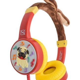 AUDIFONOS ONEAR ALAMBRICOS KIDS VOLUMEN SEGURO A 95DB 3.5 MML SALIDA AUDIO 3.5MML HIPOALARGENICO NO TOXICO PUG ROJO