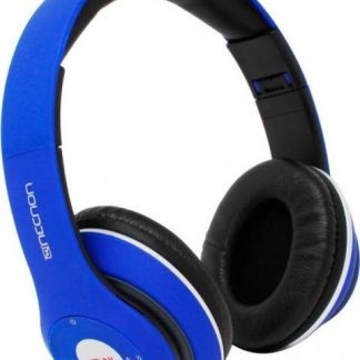 AUDIFONOS OVEREAR BLUETOOTH NBH01 SONIDO HIFI 3.5MM RADIO FM MICRO SD 3.5MML MANOS LIBRES RUBBERIZED AZUL