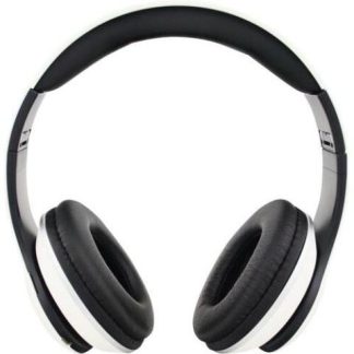 AUDIFONOS OVEREAR BLUETOOTH NBH01 SONIDO HIFI 3.5MM RADIO FM MICRO SD 3.5MML MANOS LIBRES RUBBERIZED BLANCO