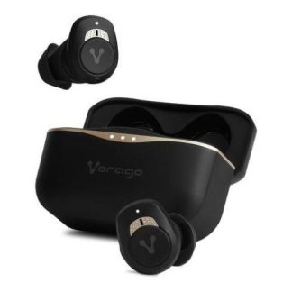 AUDIFONOS VORAGO 600 INALAMBRICO BLUETOOTH TWS 20HZ NEGRO ESB-600-ANC