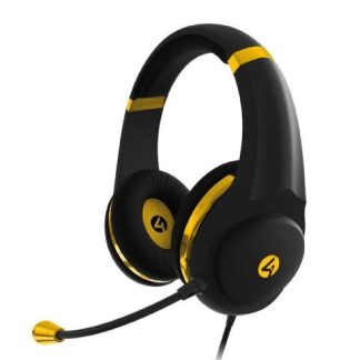 AURICULARES PARA JUEGOS 4GAMERS XPGOLDBLKM4G (COLOR NEGRODORADO)