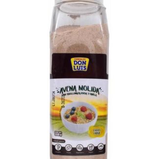 AVENA MOLIDA CON TRIGO LINAZA COCOA Y CANELA 550 G DON LUIS