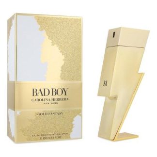 BAD BOY GOLD FANTASY CAROLINA HERRERA 100ML EDT SPRAY HOMBRE