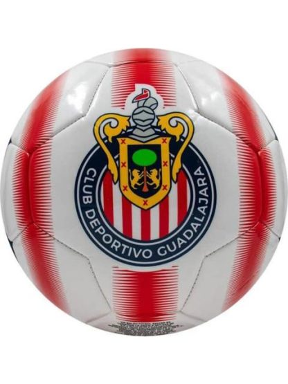 BALON DE FUTBOL NO.5 CLUB DEPORTIVO GUADALAJARA BLANCO VOIT