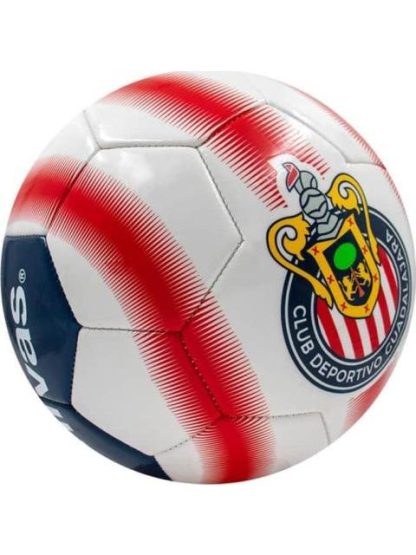 BALON DE FUTBOL NO.5 CLUB DEPORTIVO GUADALAJARA BLANCO VOIT - Image 3