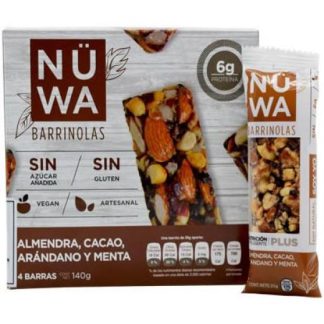 BARRA DE SUPERFOODS CACAO ARANDANO 30 G NUWA P 8