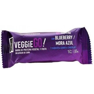 BARRA PROTEINA VEGETAL CUBIERTA CHOCOLATE BLUE BERRY MORA AZUL 42 P 8