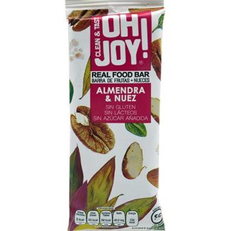 BARRITA DE DATIL ALMENDRA Y NUEZ 35 G OH JOY P 14