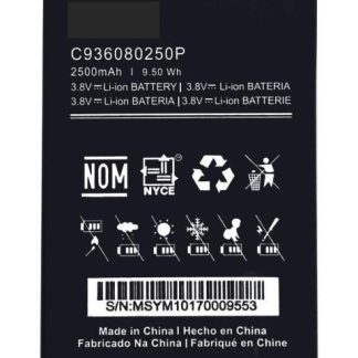 BATERIA BLU NEO X PLUS N090 N090L C936080250P 2500MAH PILA