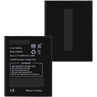 BATERIA PARA VERYKOOL 366072 PILA 2000MAH 3.7V 7.4WH