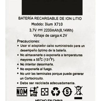 BATERIA PILA LANIX X710 2200MAH ILIUM X710 3.7V 8.14WH