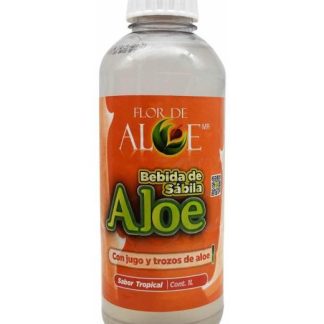 BEBIDA DE SABILA CON TROZOS DE ALOE SAB TROPICAL 1 L FLOR DE ALOE