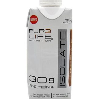 BEBIDA ISOLATE PROTEIN CHOCOLATE 330 ML PUR3 L1FE C 12