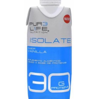 BEBIDA ISOLATE PROTEIN VAINILLA 330 ML PUR3 L1FE C 12