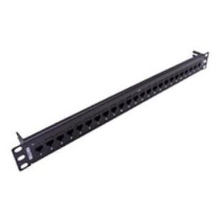 BELDEN PANEL DE PARCHEO CAT6+ KEYCONNECT 24 PUERTOS RJ-45 1U NEGRO