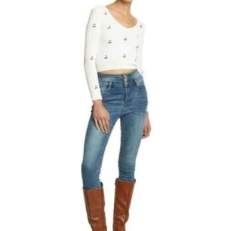 BLUSA CEREZAS BICOLOR HOLLY LAND