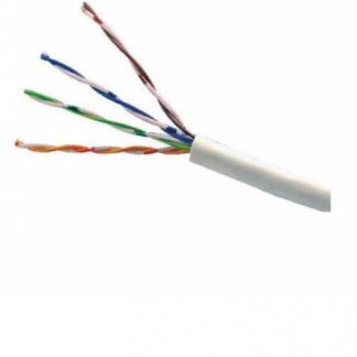 BOBINA DE CABLE SAXXON OUTP5ECCA305BC 305 M CAT5E BLANCO CABLEADO POR UTP INTERIOR