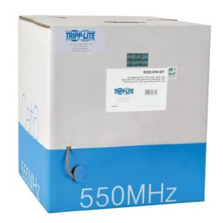 BOBINA DE CABLE TRIPP LITE CAT6 GIGABIT 305M GRIS N222-01K-GY